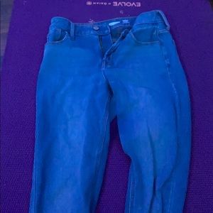 Light washed jeans size 2 old navy
